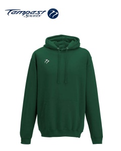 Tempest Lightweight Bottle Green Hooded Sweatshirt